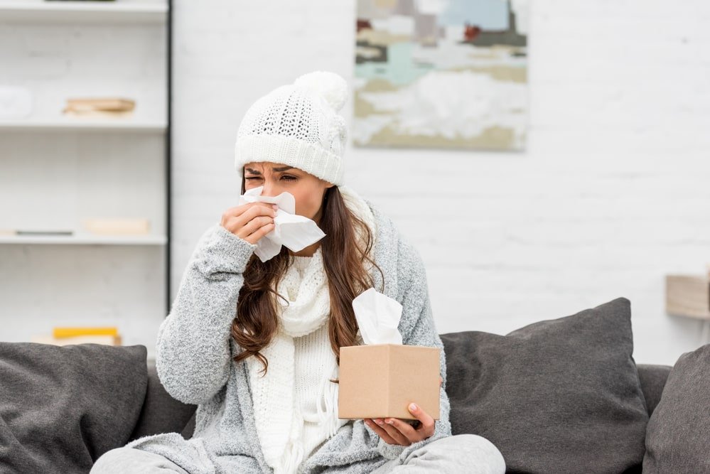 woman exposed to mold